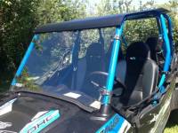 Extreme Metal Products, LLC - RZR XP H.O. Jagged X Edition Hard Coat Full Windshield