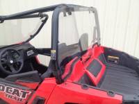 Extreme Metal Products, LLC - Wildcat Trail (50" Wide) and Wildcat Sport Polycarbonate Cab Back / Dust Stopper