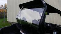 Extreme Metal Products, LLC - RZR 900 and RZR-S 1000 Hard Coated Cab Back / Dust Stopper