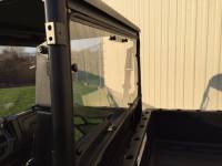 Extreme Metal Products, LLC - 2015-23 Mid-Size Polaris Ranger Hard Coated Cab Back/Rear Dust Stopper (fits: stock PRO-FIT cage)