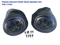 Extreme Metal Products, LLC - Polaris General Under-Dash Speaker Pods (Speakers Included)