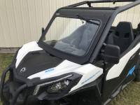 Extreme Metal Products, LLC - Can-Am Maverick Trail/Sport and 2021 Commander Laminated Glass Windshield