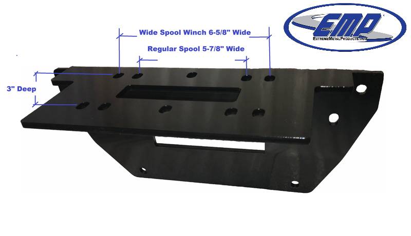 thumbnail image 2 of Ox Winch Mounting Plate – Model Ox135plate, Universal Mounting Solution 2 of 6