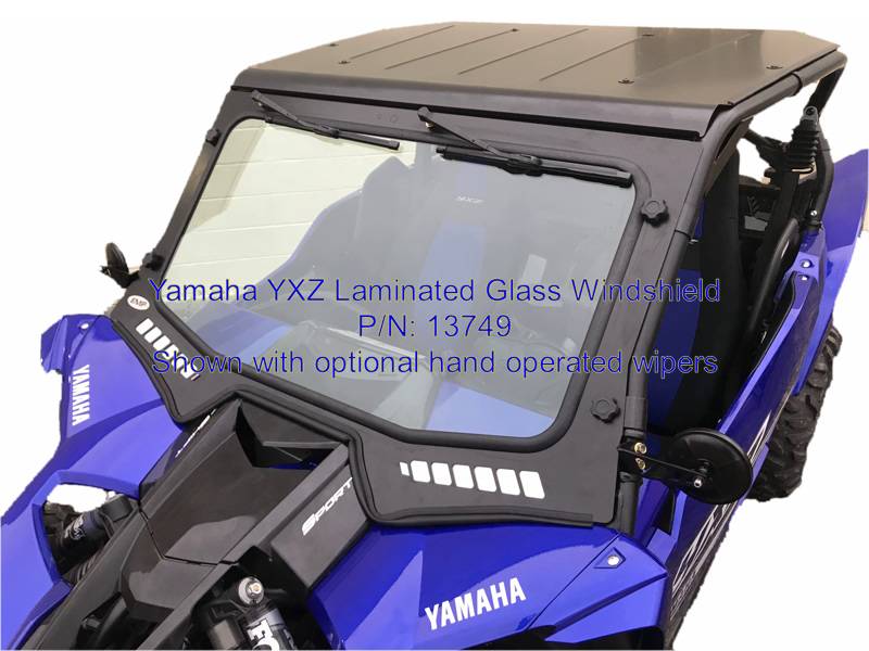 2019-21 Yamaha YXZ Laminated Glass Windshield