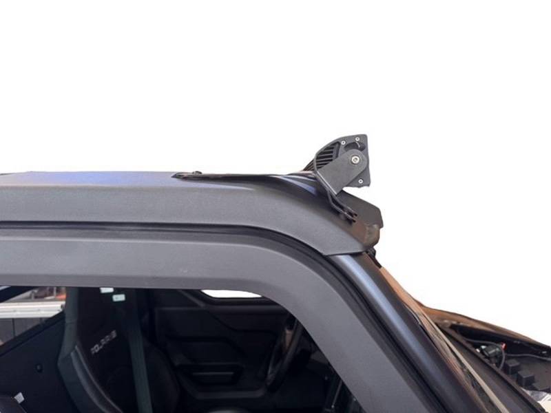 Universal 1.5-2 Inch UTV Whip Light Mount Bracket – CNC Aluminum, 360° Adjustable, Fits Polaris Can-Am Honda Yamaha Kawasaki
