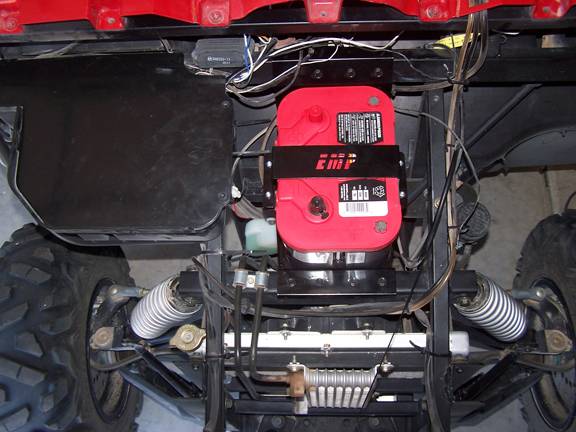 Rhino Battery Tray rzr 2008 parts diagram 