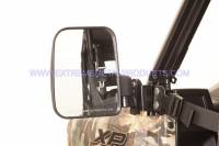 Extreme Metal Products, LLC - Polaris Ranger Folding Mirror set for the PRO-FIT Cage (non-round cage)