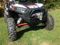 Extreme Metal Products, LLC - RZR  Extreme Front  Bumper / Brush Guard with Winch Mount (2014-2020 XP1K, 2016-18 RZR 1000-S and 2015-20 RZR 900)