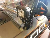 Extreme Metal Products, LLC - RZR Cube LED Light Bracket set