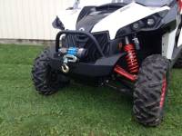 Extreme Metal Products, LLC - Maverick Front Bumper/ Brush Guard with Winch Mount