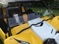 Extreme Metal Products, LLC - Yamaha YXZ Hard Coated Half Windshield