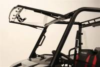 Extreme Metal Products, LLC - Mid-Size/2 Seat Polaris Ranger Flip-up Windshield