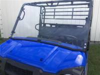 Extreme Metal Products, LLC - Kawasaki MULE PRO-FX/FXT Full Windshield (Hard Coated both Sides)