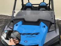 Extreme Metal Products, LLC - 2019-21 RZR Half Windshield/ Wind Deflector for the RZR Turbo and RZR XP1000