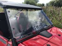 Extreme Metal Products, LLC - Honda Talon Windshield with vent (Hard Coated on Both Sides)