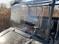 Extreme Metal Products, LLC - Kubota RTV Windshield with Vent (Hard Coated on Both Sides)