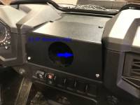 Extreme Metal Products, LLC - 2019-21 RZR Stereo Face Plate