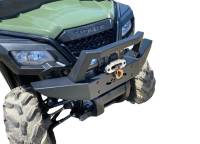 Extreme Metal Products, LLC - Honda Pioneer Front Brush Guard with Winch Mount