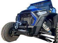 Extreme Metal Products, LLC - Polaris RZR "Stubby" Front Winch Bumper