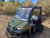 Extreme Metal Products, LLC -   2015-24 Mid-Size/2-Seat Polaris Ranger Laminated Glass Windshield