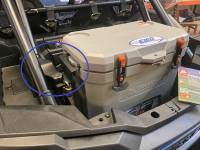 Extreme Metal Products, LLC - Polaris RZR XP1000 Cooler Mounting Bracket kit for Ozark 26 Cooler