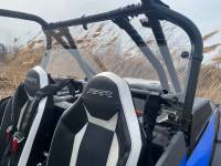 Extreme Metal Products, LLC - RZR Turbo S Hard Coated Cab Back/Rear Panel