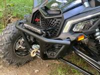 Extreme Metal Products, LLC - Can-Am Maverick X3 "BALLISTIC" Front Bumper with Winch Mount