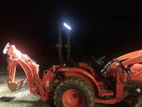 Extreme Metal Products, LLC - Tractor LED Light Bar Brackets/Zero Turn LED Light Bar Brackets