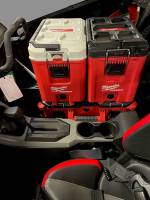 Extreme Metal Products, LLC - RZR PRO-XP and Turbo R "Milwaukee Pack Out" Rack (replaces passenger seat)