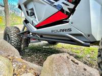 Extreme Metal Products, LLC - RZR PRO-XP and PRO-R Rocker Knockers with Tree Kicker Nerf Bars (2 seat)