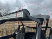 Extreme Metal Products, LLC - CFMOTO Z-Force 950, 40" LED Light Bar Brackets