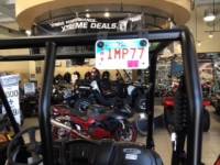 Extreme Metal Products, LLC - License Plate Strap/Bracket for Street Legal SxS's (buy two for License Plates)