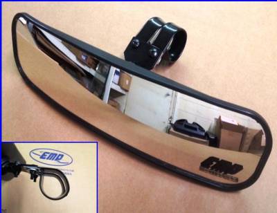 Extreme Metal Products, LLC - 13" Wide Panoramic Rear view Mirror for 2" Bars - Image 1