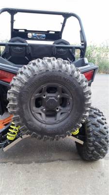 Extreme Metal Products, LLC - RZR 900 Rear Spare Tire Rack - Image 1