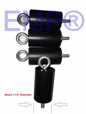 Extreme Metal Products, LLC - Polaris Ranger and General Light Duty Tie-Down Plungers - Image 1