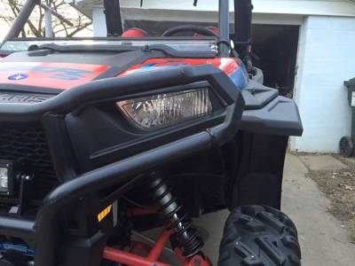 Extreme Metal Products, LLC - Front Fender Flares for RZR 900-S, RZR 1000-S, RZR XP1K - Image 1