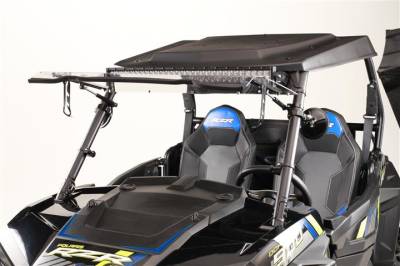 Extreme Metal Products, LLC - Flip Up windshield for RZR 2014-2018 XP1K, 2015-20 RZR 900, and 2016-18 RZR 1000-S - Image 1