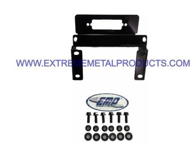 Extreme Metal Products winch bracket for Kawasaki Mule