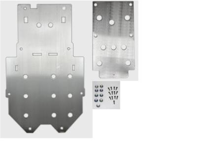 Honda Pioneer 500 Aluminum Belly Skid Plates – Durable Underbody