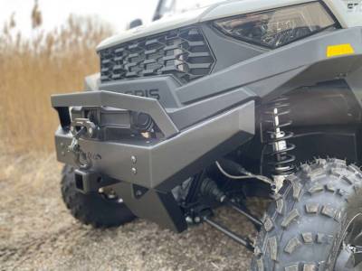 Extreme Metal Products, LLC - Polaris Ranger SP 570 Front Brushguard with Winch Mount - Image 1