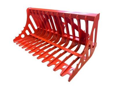 Extreme Metal Products, LLC - Snaggle-Tooth Rock Bucket for Kubota BX Series Tractors