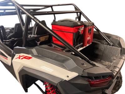 Extreme Metal Products, LLC - Polaris RZR XP1000 "Pack-Out" Rack for Milwaukee Pack-Out Boxes