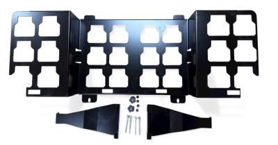 Extreme Metal Products, LLC - Can-Am X3 Storage Rack for Milwaukee Pack Out Boxes and High Performace Cooler