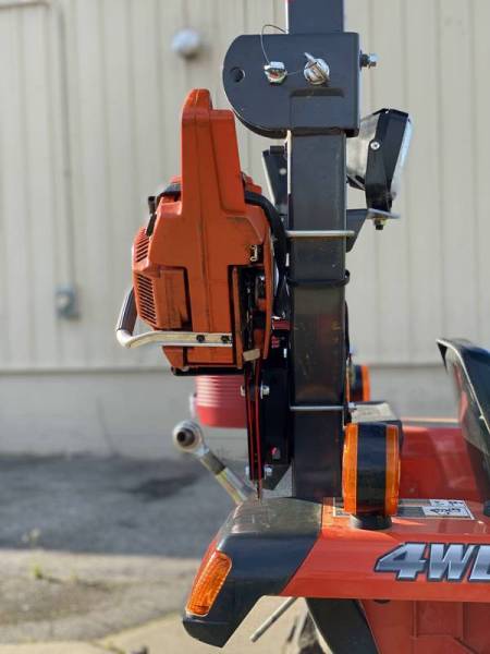 Tractor Chainsaw Rack for ROPS