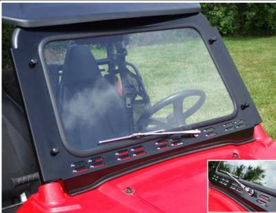 Extreme Metal Products, LLC - RZR Laminated Safety Glass Windshield with Wiper - Image 1