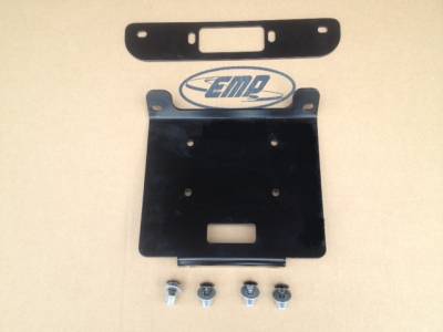 Extreme Metal Products, LLC - RZR XP1000,RZR 900, RZR 1000-S Winch Mounting Plate - Image 1