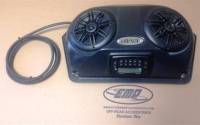 Slim UTV Overhead Stereo Pods with stereo and wiring