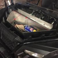 Extreme Metal Products, LLC - Pioneer 500 Under hood Storage Compartment - Image 3