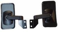Extreme Metal Products, LLC - Polaris General Smack Back Mirrors for PRO-FIT Cages  Set (pick your mirror size)                         (Polaris General Mirrors) - Image 5
