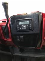 Extreme Metal Products, LLC - Polaris Ranger In-Dash Stereo Panel with Stereo (Pick your Stereo from Drop Down)